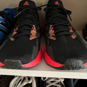 Adidas X9000L4 black and pink sz 12
